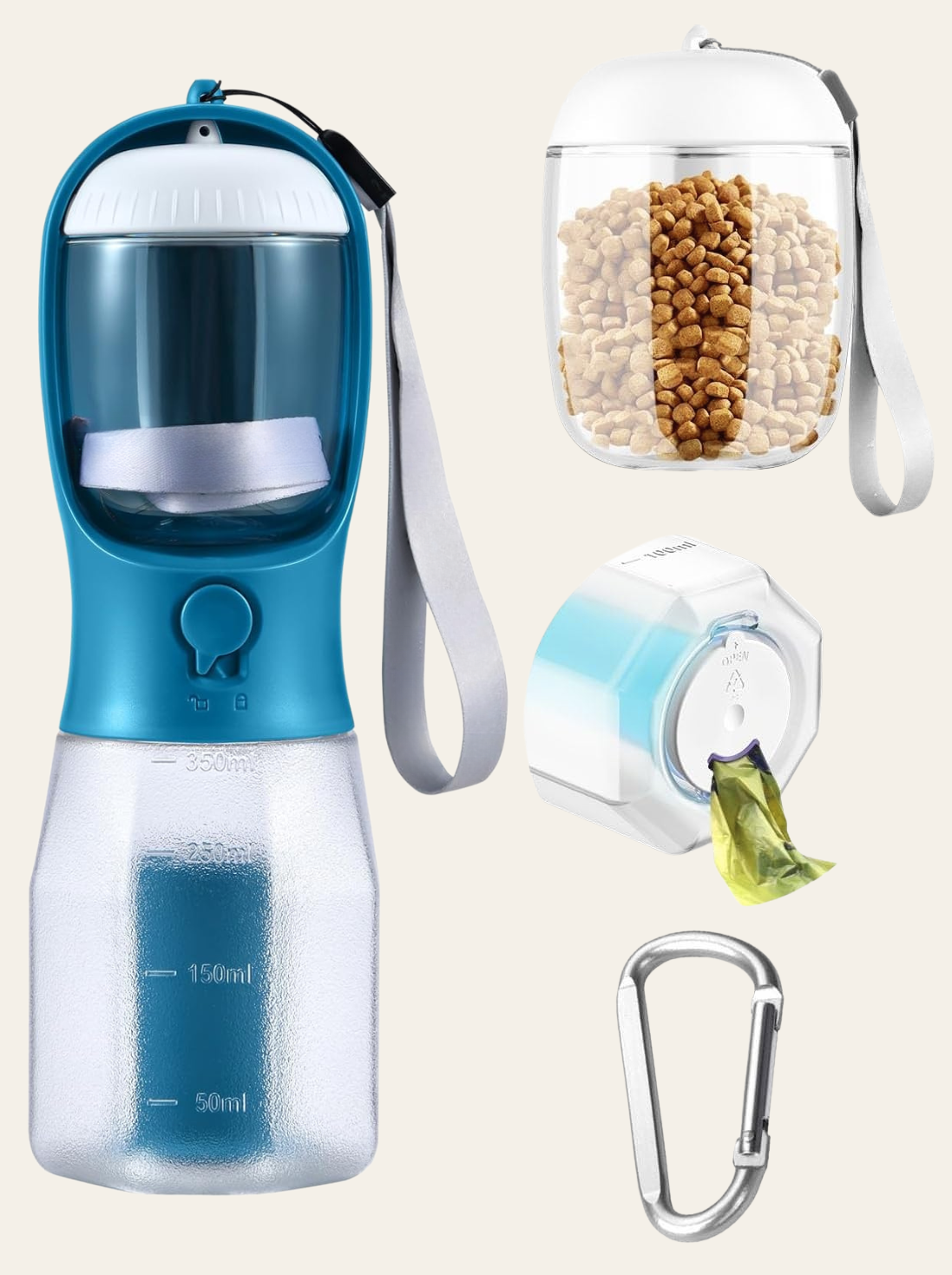 3-in-1 Dog Water Bottle