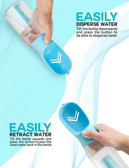 3-in-1 Dog Water Bottle